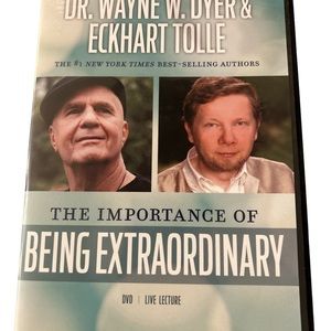 Dr. Wayne W.  Dyer / Eckhart Tolle DVD. The Importance of Being Extraordinary